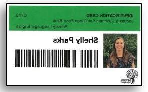 圣地亚哥食物银行的身份证